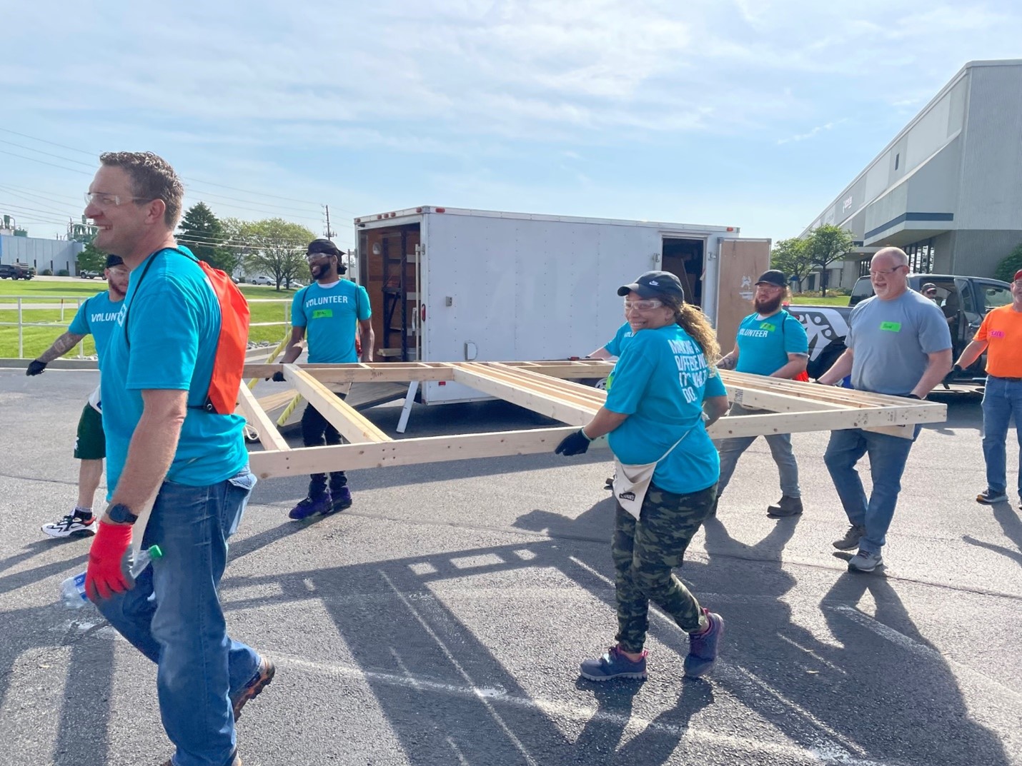 Aearo Habitat For Humanity Build